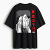 Cotton Round Neck Oversize Silent Storm Tshirt