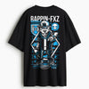 Cotton Round Neck Bappin-FXZ Robert Oversize Tshirt