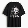 Cotton Round Neck GUN Oversized Tshirt