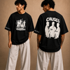 Cotton Round Neck Causes Oversized Tshirt