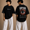 Cotton Round Neck Oversized Red Eye Tshirt