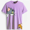 Cotton Round Neck Tom & Jerry Printed Tshirt