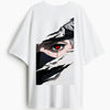 Cotton Round Neck Oversize Warrior Insights Tshirt