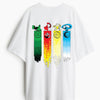 Cotton Round Neck 4drop Oversize Tshirt