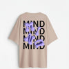 Cotton Round Neck Oversize Mind Mind Tshirt