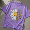 Cotton Round Neck Printed Find Your Soul Tshirt