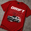 Cotton Round Neck Printed Drift Tshirt