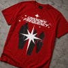 Cotton Round Neck Printed Unknown Frequency  Tshirt