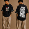 Cotton Round Neck Oversized Garfield Tshirt