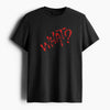 Cotton Round Neck What? Printed Tshirt