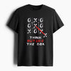 Cotton Round Neck Think Out Of the Box Printed Tshirt