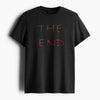 Cotton Round Neck Printed The End Tshirt