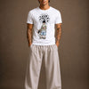 Cotton Round Neck Print Risk Takers Tshirt