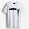 Cotton Round Neck Whatever Printed Tshirt