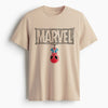 Cotton Round Neck Printed Marvel Tshirt