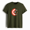 Cotton Round Neck Printed I Can Do This All Day Tshirt