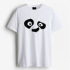 Cotton Round Neck Printed Panda Face Tshirt